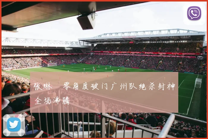 张琳芃零角度破门广州队绝杀封神全场沸腾
